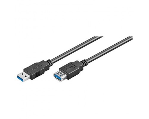 CABLE ALARGADOR USB 3.2 EWENT USB-A MACHO USB-A HEMBRA 1m NEGRO