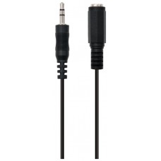 Ewent Cable Audio Estereo 3,5mm/M y 3,5mm/H - 10mt