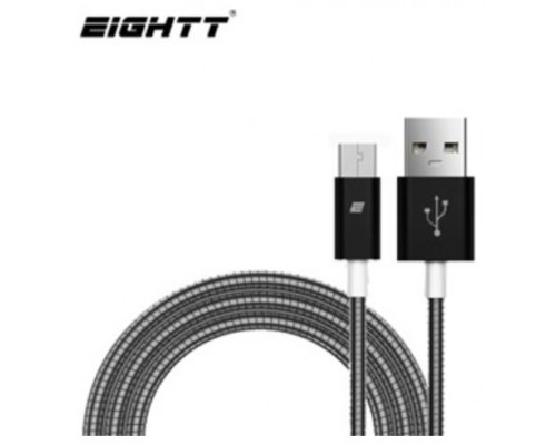 Eightt - Cable USB a MicroUSB 1.0M - Trenzado de Nylon