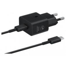 CARGADOR SAMSUNG USB-C 25W GAN NEGRO CON CABLE EP-T2510XBEGEU