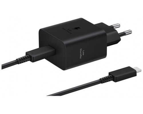 CARGADOR SAMSUNG USB-C 45W NEGRO CON CABLE EP-T4511XBEGEU