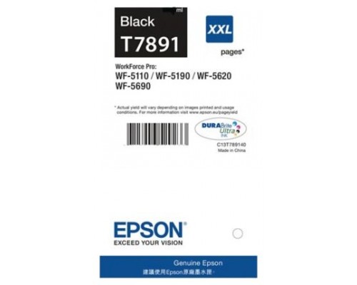 TINTA EPSON C13T789140 NEGRO XXL (Espera 4 dias)