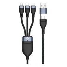 CABLE USB 3IN1 2M CONCEPTRONIC PD 3.0 100W 20V 5A 