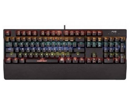 TECLADO GAMING RGB MECHANICAL F115 KEEPOUT (Espera 4 dias)