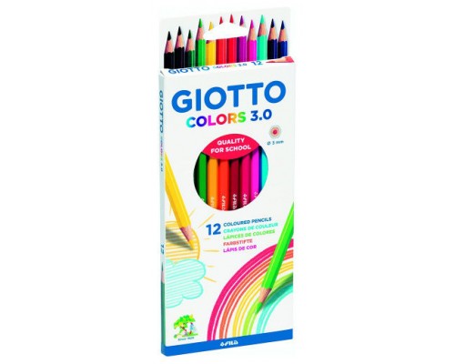 ESTUCHE 12 LAPICES Giotto Colors 3.0 F276600 (Espera 4 dias)