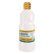Giotto Témpera Escolar 500 ml Botella Blanco (Espera 4 dias)