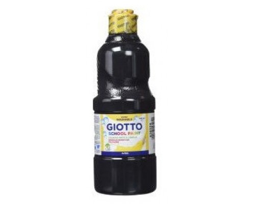 Giotto F535324 tempera 500 ml Botella Negro (Espera 4 dias)