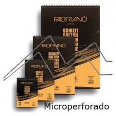 BLOC ESPIRAL MICROPERFORADO PARA ESBOZO A5 90 GR 60 HOJAS. FABRIANO F56614821 (Espera 4 dias)