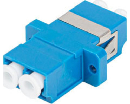 ADAPTADOR FIBRA OPTICA LANBERG LC/UPC MONOMODO DUPLEX AZUL ADAPTADOR FIBRA OPTICA LANBERG LC/UPC MONOMODO DUPLEX AZUL