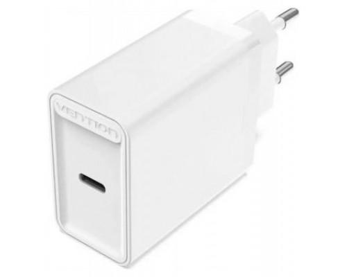 CARGADOR PARED 20W USB-C 3A BLANCO VENTION (Espera 4 dias)