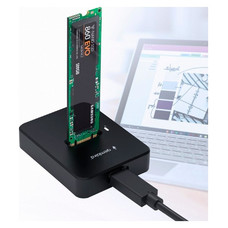 Gembird Estación SSD USB Type-C M.2 SATA y NVME Gembird Estación SSD USB Type-C M.2 SATA y NVME