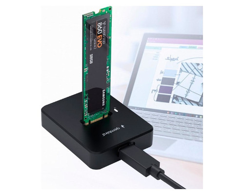 Gembird Estación SSD USB Type-C M.2 SATA y NVME Gembird Estación SSD USB Type-C M.2 SATA y NVME