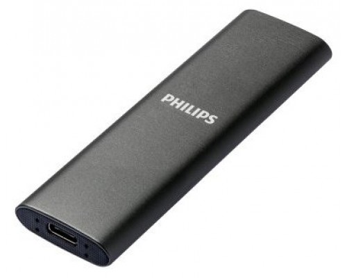 Disco M.2 Externo Philips 1tb Usb-c/usb3.0 540mb Ultra