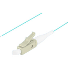CABLE PIGTAIL FIBRA OPTICA LANBERG LC/UPC OM3 50/125 2M MULTIMODO AZUL TURQUESA