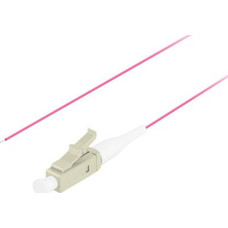 CABLE PIGTAIL FIBRA OPTICA LANBERG LC/UPC OM4 50/125 2M MULTIMODO VIOLETA