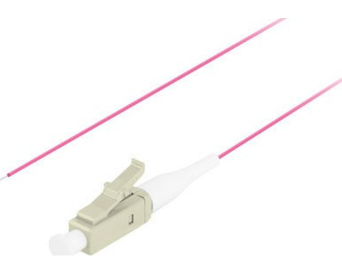 CABLE PIGTAIL FIBRA OPTICA LANBERG LC/UPC OM4 50/125 2M MULTIMODO VIOLETA CABLE PIGTAIL FIBRA OPTICA LANBERG LC/UPC OM4 50/125 2M MULTIMODO VIOLETA
