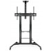 SOPORTE SUELO + REGULACION 60""-100"" NEGRO TOOQ (Espera 4 dias)