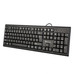 TECLADO NGS FUNKY V3 USB 104 TECLAS NEGRO