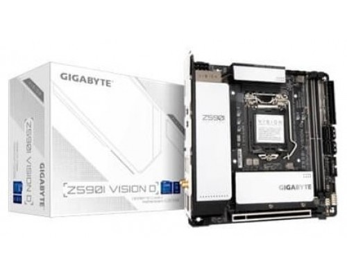 PLACA BASE GIGABYTE Z590I VISION D 1200 MITX 2XDDR4