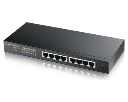 Zyxel GS1900-8HP Gestionado L2 Gigabit Ethernet (10/100/1000) Energía sobre Ethernet (PoE) Negro (Espera 4 dias)