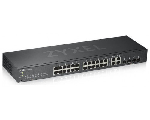 Zyxel GS1920-24V2 Gestionado Gigabit Ethernet (10/100/1000) Negro (Espera 4 dias)