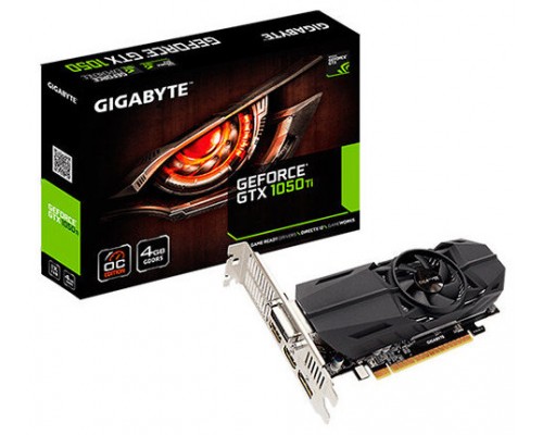 TARJETA GRÁFICA GIGABYTE GTX 1050 TI OC 4GL GDDR5 LP