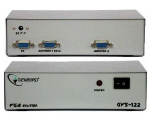 SPLITTER GEMBIRD VGA 2 MONITORES