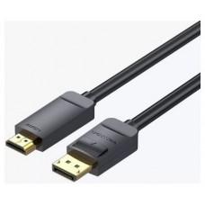 CONVERSOR DISPLAYPORT/M A HDMI/M 4K 1 M NEGRO VENTION (Espera 4 dias)