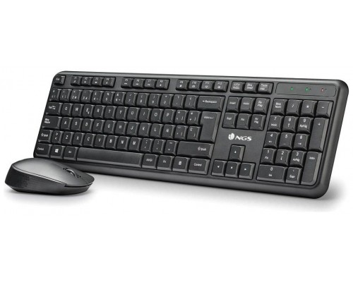 TECLADO + RATON WIRELESS HARMONY KIT NGS (Espera 4 dias)