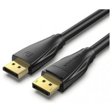 CABLE DISPLAYPORT 1.4 8K DP/M-DP/M 3 M NEGRO VENTION (Espera 4 dias)