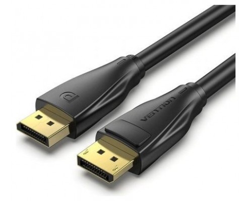 CABLE DISPLAYPORT 1.4 8K DP/M-DP/M 3 M NEGRO VENTION (Espera 4 dias)