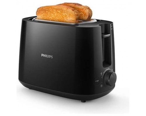 TOSTADORA PHILIPS HD2581/90 900W NEGRO