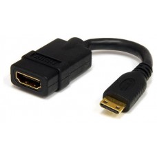 CABLE ADAPTADOR STARTECH MINI HDMI A HDMI 1.4 12.5CM (Espera 4 dias)