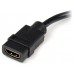 ADAPTADOR DE VIDEO STARTECH HDMI Hembra A DVI-D Macho 20cm (Espera 4 dias)