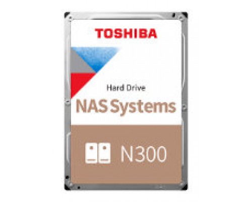 TOSHIBA Disco Duro NAS N300 4TB /3,5"  SATA /600