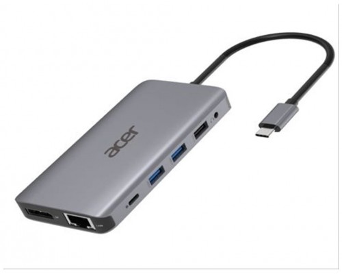 DOCK ACER 12IN1 USB-C TO 2xUSB3.2, 2xUSB2.0, 1xSD/TF, 2xHDMI, 1xPD, 1xDP, 1xRJ45 3.5JACK (Espera 4 dias)