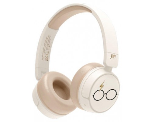 AURICULARES KIDS BT GAFAS Y RAYO HARRY POTTER BLANCO OTL TECHNOLOGIES REDSTRING HP0990 (Espera 4 dias)