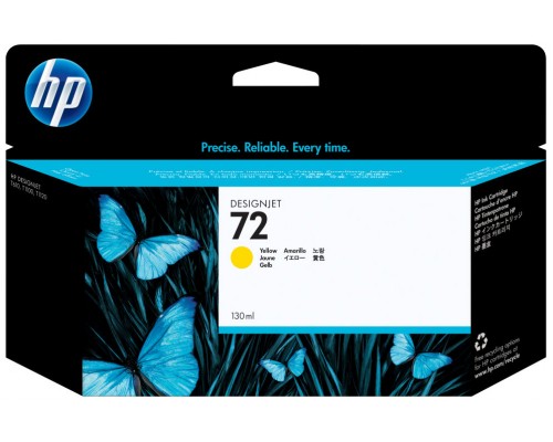 TINTA HP C9373A Nº 72 AMARILLO 130 ML (Espera 4 dias)