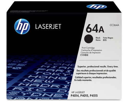 TONER HP CC364A Nº64A NEGRO 10.000PAG (Espera 4 dias)