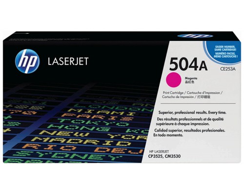 TONER HP CE253A Nº504A MAGENTA 7.000PAG (Espera 4 dias)