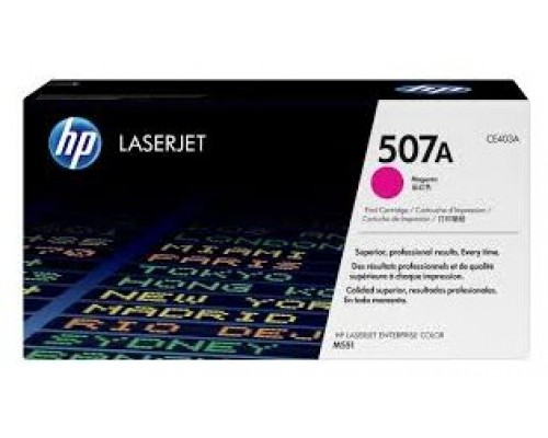 TONER HP CE403A Nº507A MAGENTA 6.000PAG (Espera 4 dias)