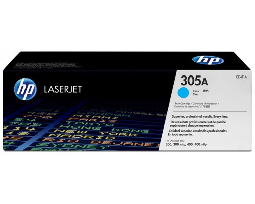 TONER HP CE411A Nº305A CIAN 2.200PAG (Espera 4 dias)