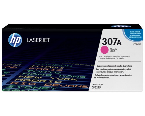 TONER HP CE743A Nº307A MAGENTA 7.300PAG (Espera 4 dias)