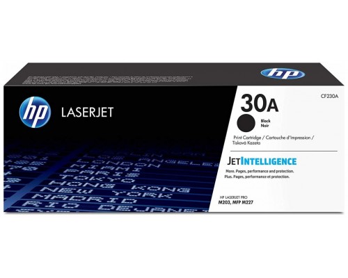 TONER HP CF230A Nº30A NEGRO 1.600PAG (Espera 4 dias)