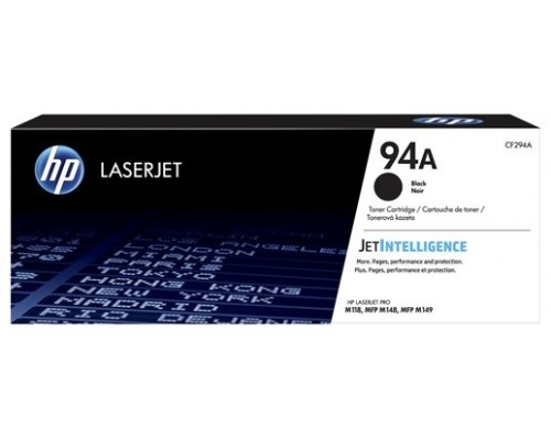 TONER HP CF294A Nº 94A NEGRO 1200PAG (Espera 4 dias)