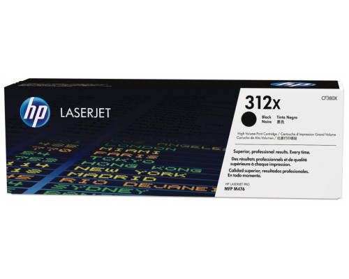 TONER HP CF380X Nº312X NEGRO 4.400PAG ALTA (Espera 4 dias)