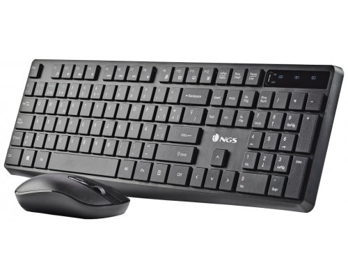 Pack Teclado Y Mouse Ngs Hype Kit Wireless