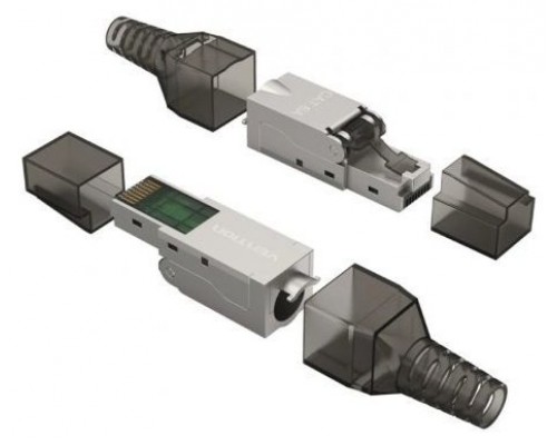 CONECTOR RJ45 CAT6A FTP VENTION (Espera 4 dias)