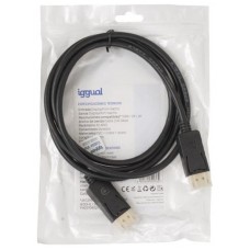iggual Cable DisplayPort (M) 1.2 4K@60hz 1,8 m iggual Cable DisplayPort (M) 1.2 4K@60hz 1,8 m