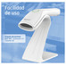 iggual Lector c&oacute;digo barras 2D USB bot&oacute;n blanco